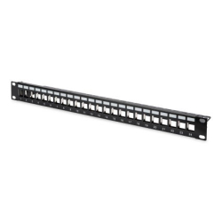 Digitus Dn-91411 24 Port Boş Patch Panel, Zırhlı, 1U