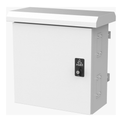 Ager Mi̇ni̇mobese 400X300X400 &Ccedil;İft Ci̇darli Outdoor Kabi̇net+Di̇rek Montaj Ki̇ti̇