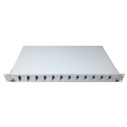 Fi̇ber Panel 1U 24 Port Kasetli̇ Sc-Dx 