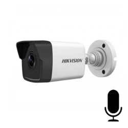 Hikvision Ds-2Cd1043G0-Iuf 4Mp 4Mm Mic. Mini Bullet Ip Kamera