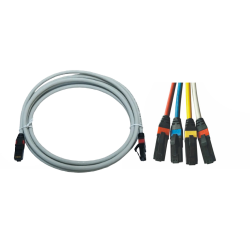 Erat Utp Cat6  1M 4X2X24# Ls0H Patch Cord Gri