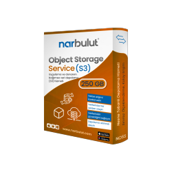 Narbulut (S3) 250Gb Object Storage Service - 1 Year Of Basic Support Is Included