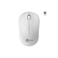 Lecoo Ws206 Beyaz Kablosuz 1200Dpi 3 Tuşlu Opti̇k Mouse 