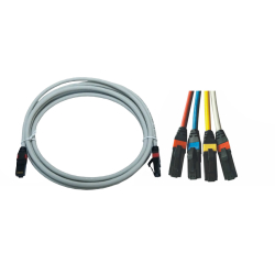 Erat Utp Cat6  2M 4X2X24# Ls0H Patch Cord Gri