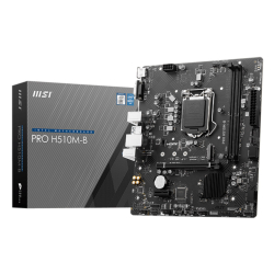 Msi Pro H510M-B Soket 1200 Ddr4 2933Mhz ,M.2 Usb3.2 Matx (Yalnız 10.Nesil)