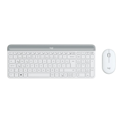 Logitech Mk470 Kablosuz Klavye &Amp; Mouse Seti̇-Beyaz