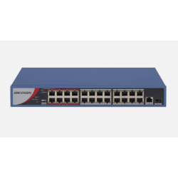 Hikvision Ds-3E0326P-E/M(B) 24Fe Poe Port (230W), 1Ge Uplink, 1Xsfp Switch