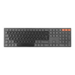 Everest Kb-2610 Siyah/Gri 2.4G Bt1 Bt2 3 In 1 Q Kablosuz Klavye