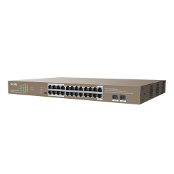 Tenda Teg1126P-24-410W 24Ge Poe Port (370W), 2Xcombo Sfp Switch