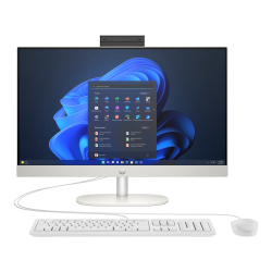 Hp Proone 240 G10 Beyaz 23.8&Quot; I5-1335U 16Gb 512Ssd Wifi 6 Fdos Aio Pc
