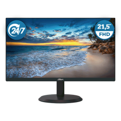 21.5&Quot; Dahua H200 60Hz 250Nt Hdmi Vga Mm Vesa 7X24 End&Uuml;Striyel Monit&Ouml;R