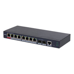 Dahua S4210-8Gt-110 10-Port Managed Desktop Gigabit Switch With 8-Port Poe