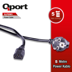 Qport 5M Pc Power Kablosu (Q-Pow5)
