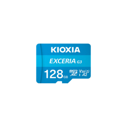 Kioxia 128Gb Exceria G3 Micro Sdxc Uhs-1 C10 4K 100Mb/Sn