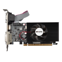 1 Gb Hi-Level Geforce Gt210 Ddr3 64Bit Single Fan Hdmi/Dvi/Vga