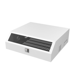 Ager Montajlı Slimline (3+4)U Cam Kapak Beyaz Kabinet 