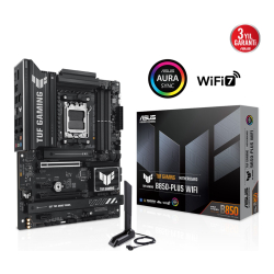 Asus Tuf Gaming B850-Plus Wifi Am5 Ddr5 8000 Wifi 7+Bt 2.5Glan Atx