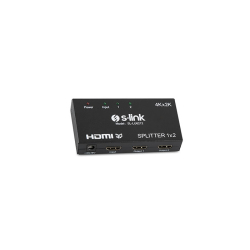 S-Link Sl-Lu6212 2 Port 4K*2K Hdmi Splitter 