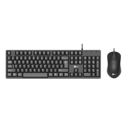 Lecoo Cm101 Si̇yah Kablolu Mouse &Amp; Klavye Set 