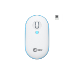 Lecoo Ws212 Mavi̇ Kablosuz 1600Dpi 4 Tuşlu Opti̇k Mouse 