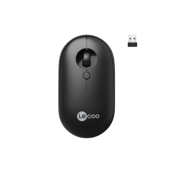 Lecoo Ws212 Si̇yah Kablosuz 1600Dpi 4 Tuşlu Opti̇k Mouse 