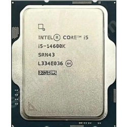 Intel Raptor Lake I5-14600K Tray Vga'Lı Fansiz 20C 3,50/5.30Ghz 24Mb Lga1700